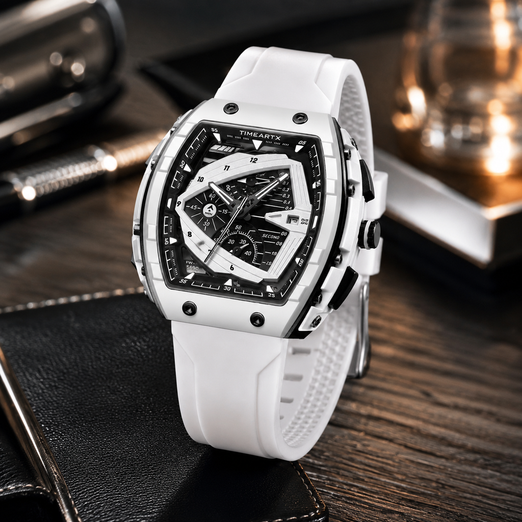 Montre Homme de Luxe Multifonction